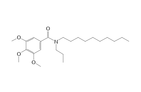 Benzamide, 3,4,5-trimethoxy-N-propyl-N-decyl-