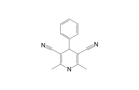 1,4-dihydro-2,6-dimethyl-4-phenyl-3,5-pyridinedicarbonitrile