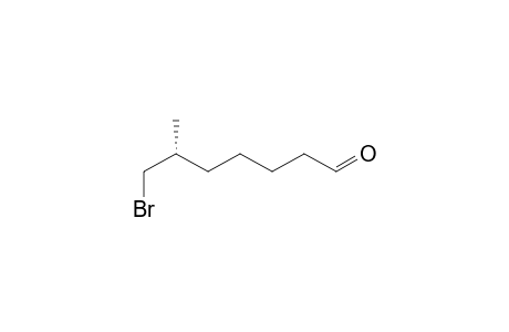 (6R)-7-Bromo-6-methylheptanal