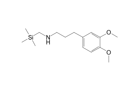 3-(3,4-dimethoxyphenyl)propyl-(trimethylsilylmethyl)amine