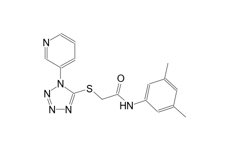 N-(3,5-dimethylphenyl)-2-{[1-(3-pyridinyl)-1H-tetraazol-5-yl]sulfanyl}acetamide