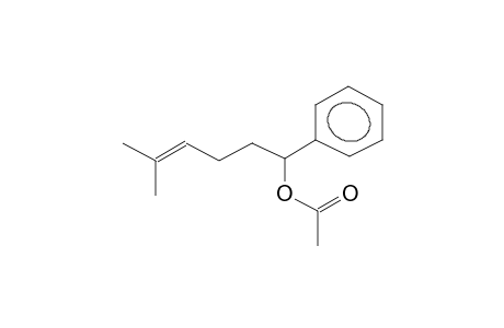 (5-methyl-1-phenyl-hex-4-enyl) acetate
