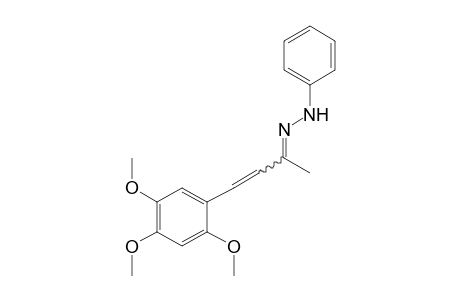 4-(2,4,5-Trimethoxyphenyl)-3-buten-2-one, phenylhydrazone