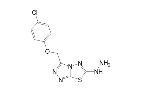 3-[(4-Chlorophenoxy)methyl]-6-hydrazino[1,2,4]triazolo[3,4-b][1,3,4]thiadiazole