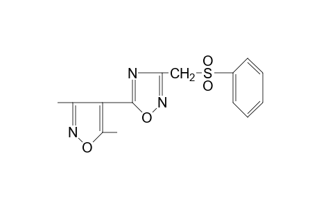 5-(3,5-dimethyl-4-isoxazolyl)-3-[(phenylsulfonyl)methyl]-1,2,4-oxadiazole