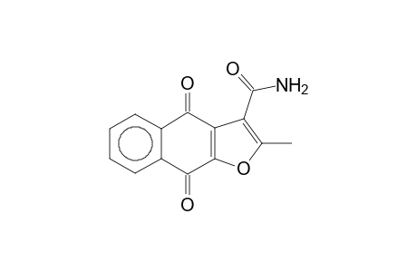 2-Methyl-4,9-dioxo-4,9-dihydronaphtho[2,3-b]furan-3-carboxamide