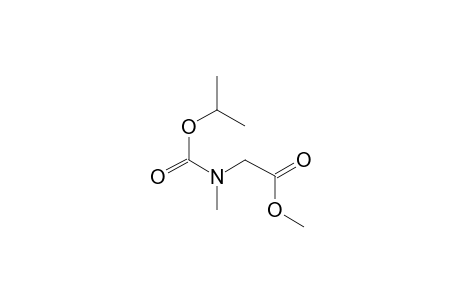 Sarcosine, N-(isopropyloxycarbony)-, methyl ester