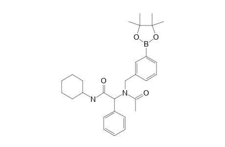 N-CYCLOHEXYL-2-PHENYL-2-[N-[3-(4,4,5,5-TETRAMETHYL-1,3,2-DIOXABOROLAN-2-YL)-BENZYL]-ACETAMIDO]-ACETAMIDE