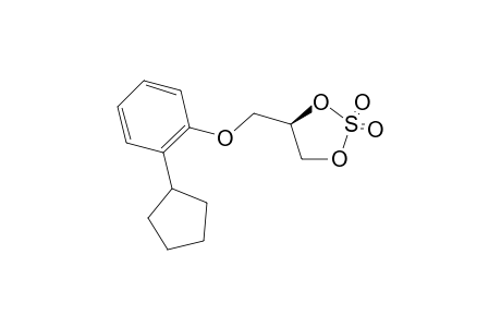 (4R)-4-[(2-cyclopentylphenoxy)methyl]-1,3,2-dioxathiolane 2,2-dioxide