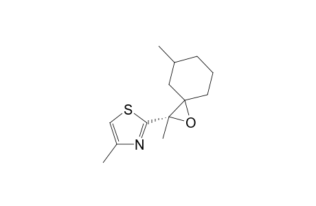 (2S)-4-Methyl-2-(2,5-dimethyl-1-oxa-spiro[2.5]oct-2-yl)thiazole