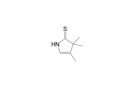 3,3,4-Trimethyl-1,3-dihydro-pyrrole-2-thione