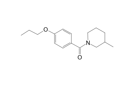 4-[(3-Methyl-1-piperidinyl)carbonyl]phenyl propyl ether