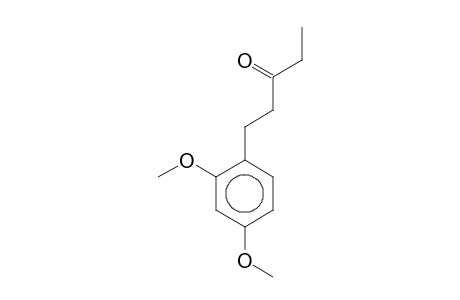 1-(2,4-Dimethoxy-phenyl)-pentan-3-one