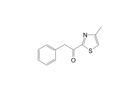 1-(4-methyl-1,3-thiazol-2-yl)-2-phenylethanone