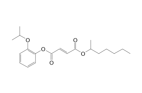 Fumaric acid, 2-isopropoxyphenyl hept-2-yl ester