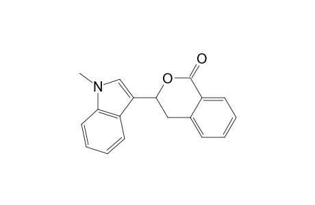 1H-2-Benzopyran-1-one, 3,4-dihydro-3-(1-methyl-1H-indol-3-yl)-