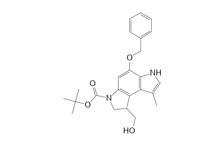 4-Benzoxy-1-methyl-8-methylol-7,8-dihydro-3H-pyrrol[3,2-e]indole-6-carboxylic acid tert-butyl ester