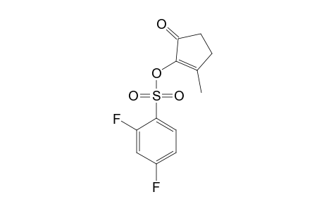 2,4-difluorobenzenesulfonic acid, 2-methyl-5-oxo-1-cyclopenten-1-yl ester