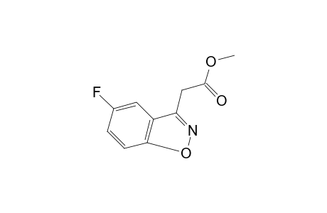 5-fluoro-1,2-benzisoxazole-3-acetic acid, methyl ester