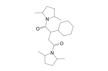 1,4-bis(2,5-dimethylpyrrolydinyl)-1,4-dioxo-3-cyclohexylbutane