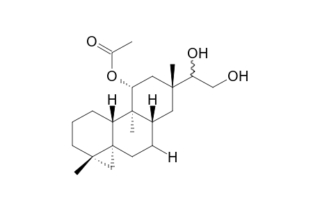 (ent)-11.alpha.-Acetoxy-Devadarane-15.xi.,16-diol