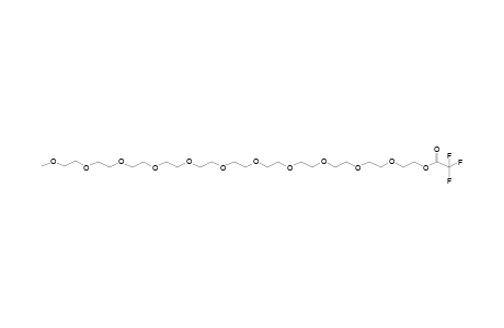 2-[2-[2-[2-[2-[2-[2-[2-[2-[2-(2-Methoxyethoxy)ethoxy]ethoxy]ethoxy]ethoxy]ethoxy]ethoxy]ethoxy]ethoxy]ethoxy]ethyl 2,2,2-trifluoroacetate