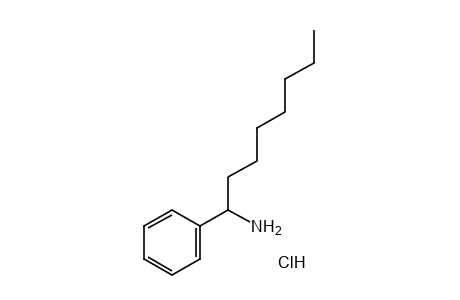 1-phenyloctylamine, hydrochloride