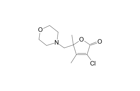 3-Chloro-2,5-dihydro-4,5-dimethyl-5-[(4-morpholino)methyl]-2-furanone