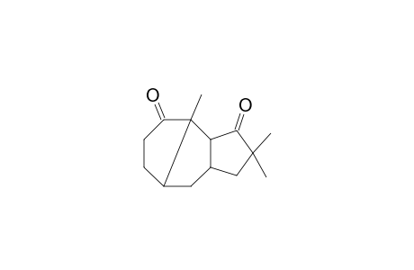 1b,4,4-Trimethyl-cis, anti,cis-tricyclo(6.3.0.0/2,6/)undecane-3,11-dione