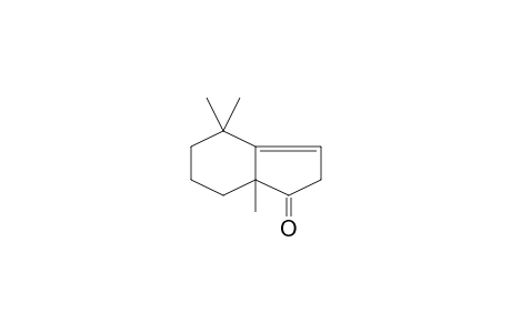 1H-Inden-1-one, 2,4,5,6,7,7a-hexahydro-4,4,7a-trimethyl-