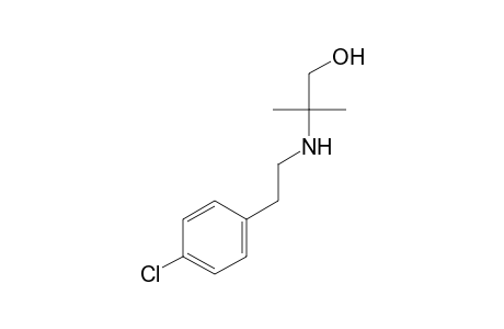2-[(p-chlorophenethyl)amino]-2-methyl-1-propanol