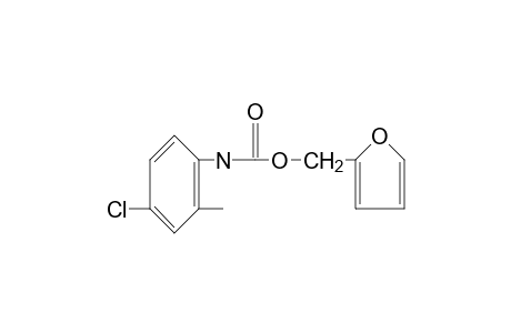 4-chloro-2-methylcarbanilic acid, furfuryl ester