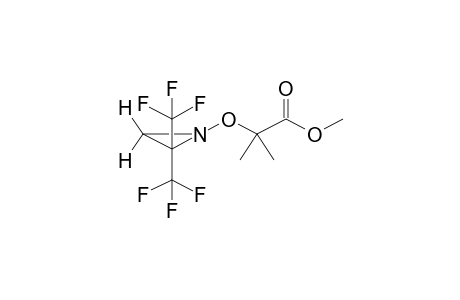 1-(ALPHA-CARBOMETHOXYISOPROPOXY)-2,2-BIS(TRIFLUOROMETHYL)AZIRIDINE