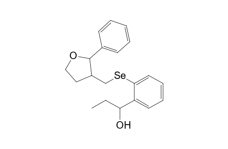 3-{[2'-(1"-Hydroxypropyl)phenyl]selenylmethyl}-2-phenyltetrahydrofuran