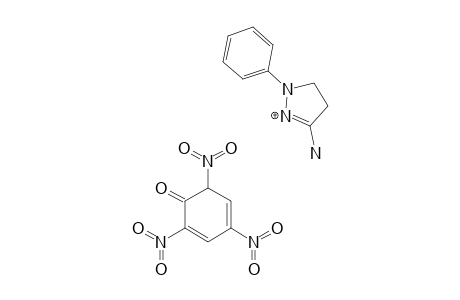 3-AMINO-1-PHENYL-4,5-DIHYDROPYRAZOL-2-IUM-PICRATE