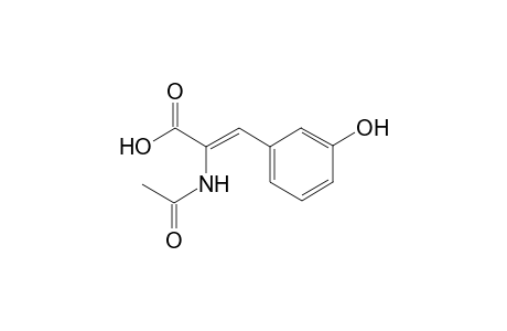 2-Acetamido-3-(3-hydroxyphenyl)propenoic acid