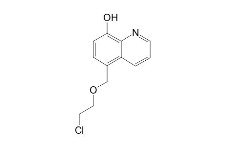 5-(2-Chloroethoxymethyl)quinolin-8-ol