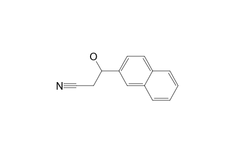 3-Hydroxy-3-(2-naphthalenyl)propanenitrile