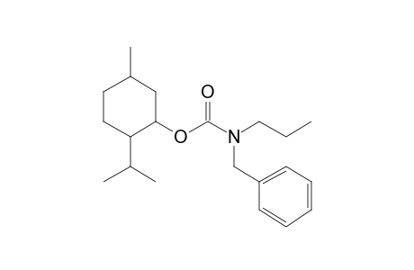 Carbonic acid, monoamide, N-benzyl-N-propyl-, menthyl ester