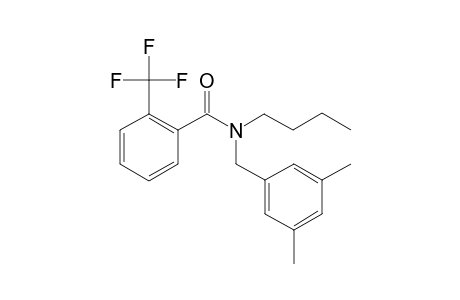 Benzamide, 2-trifluoromethyl-N-(3,5-dimethylbenzyl)-N-butyl-