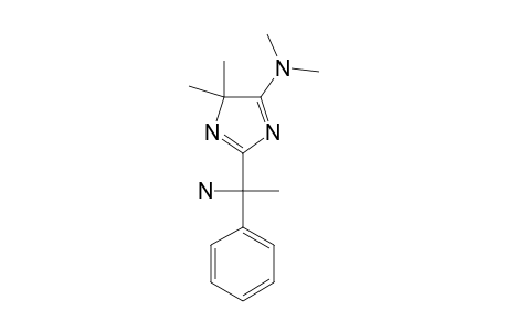 2-(1-AMINO-1-PHENYLETHYL)-5-(DIMETHYLAMINO)-4,4-DIMETHYL-4H-IMIDAZOLE