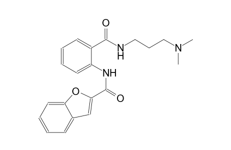 2-benzofurancarboxamide, N-[2-[[[3-(dimethylamino)propyl]amino]carbonyl]phenyl]-