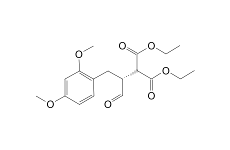 (R)-diethyl 2-(1-(2,4-dimethoxyphenyl)-3-oxopropan-2-yl)malonate