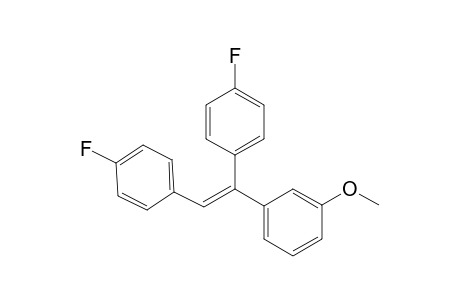 (E)-1-(2-m-Methoxyphenyl-2-p-fluorophenylvinyl)-4-fluorobenzene