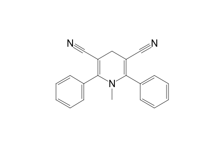 1-Methyl-2,6-diphenyl-1,4-dihydro-3,5-pyridinedicarbonitrile