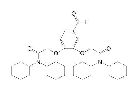 N,N-Dicyclohexyl-2-(2-[2-(dicyclohexylamino)-2-oxoethoxy]-4-formylphenoxy)acetamide