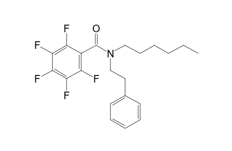 Benzamide, pentafluoro-N-(2-phenylethyl)-N-hexyl-