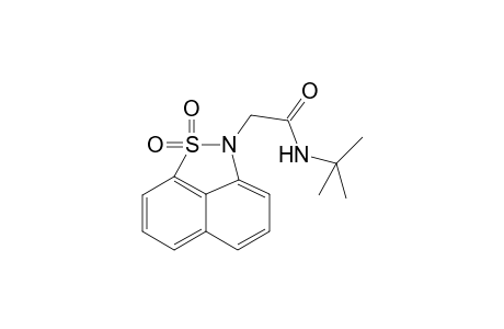 N-(tert-Butyl)-2-(1,1-dioxido-2H-naphtho[1,8-cd]isothiazol-2-yl)acetamide