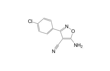 5-amino-3-(4-chlorophenyl)-4-isoxazolecarbonitrile