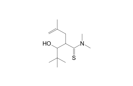 Anti-N,N-dimethyl-2-(1-hydroxy-2,2-dimethylpropyl)-4-methyl-4-pentenethioamide